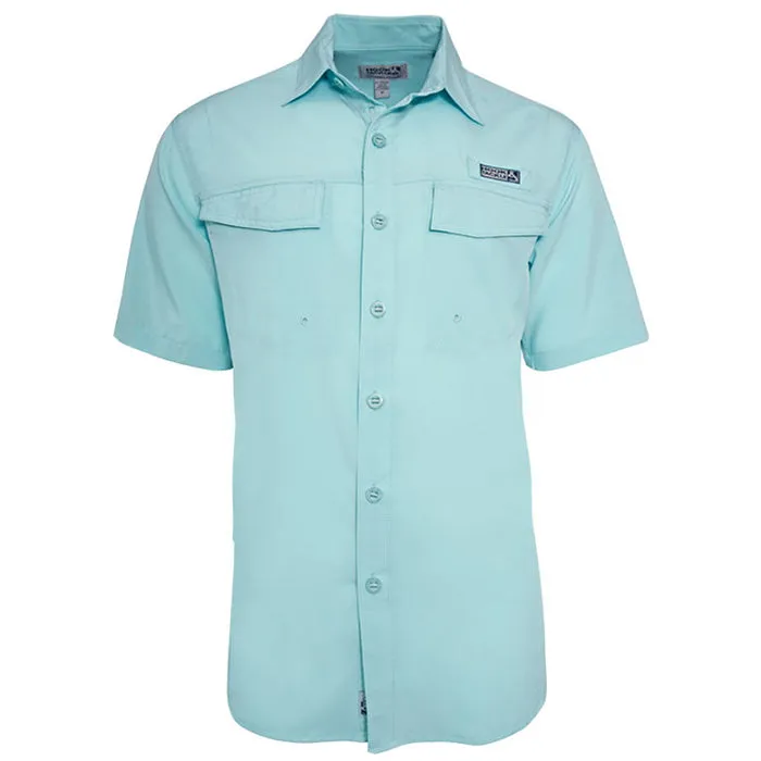 Coastline Vented SS Fishing Shirt – Beach Glass